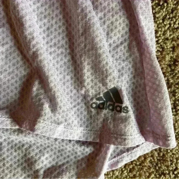 Adidas Tank Top Womens large Running Climalite Relaxed Fit purple Workout Gym - Picture 3 of 4